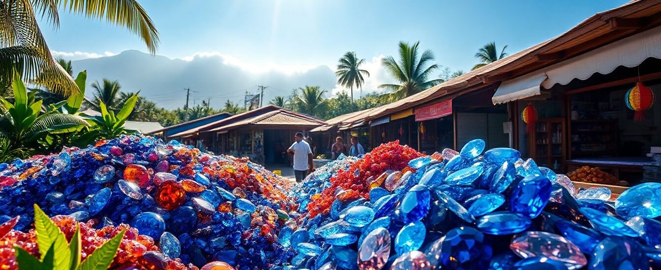 Discovering the Varieties and Valuations of Sapphires in Sri Lanka
